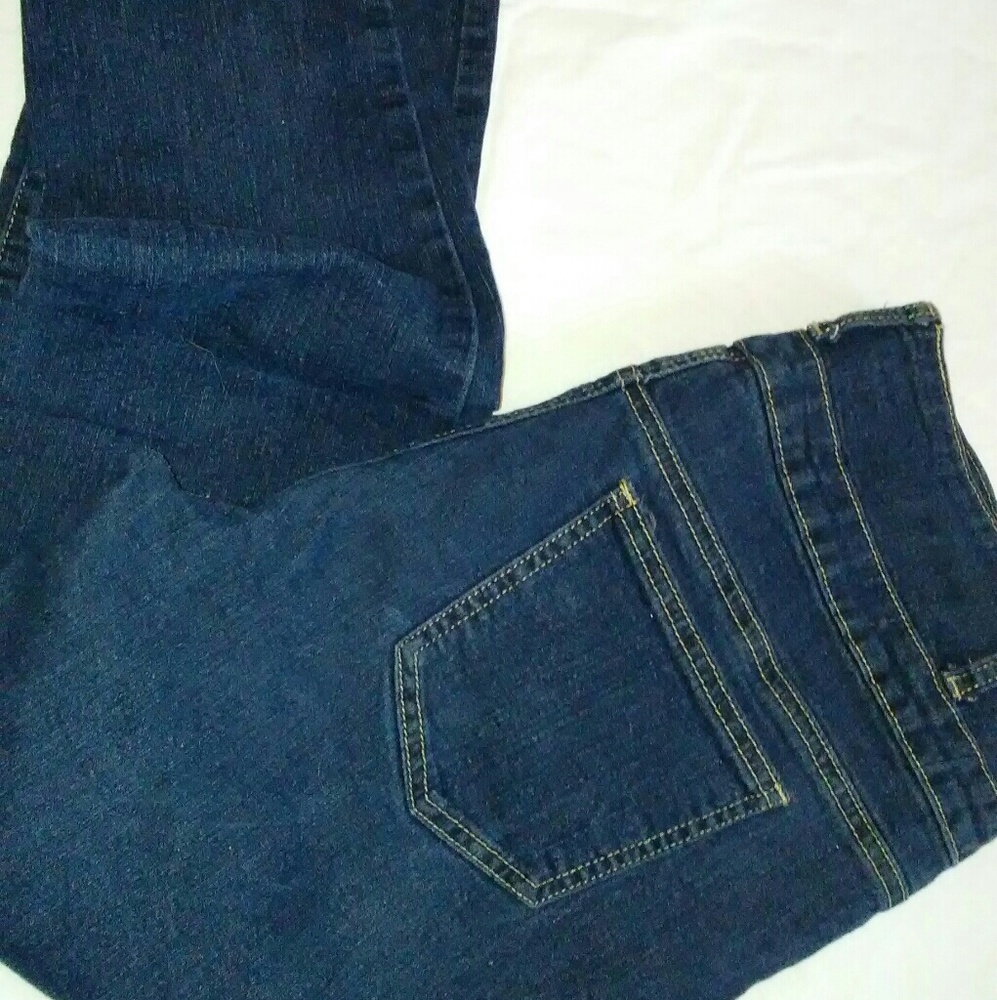 Red Blue Denim Jeans